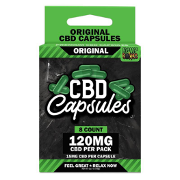 120mg CBD Capsules Original Hemp Bombs