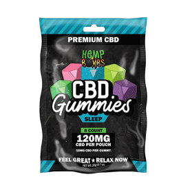 120mg CBD Sleep Gummies Hemp Bombs