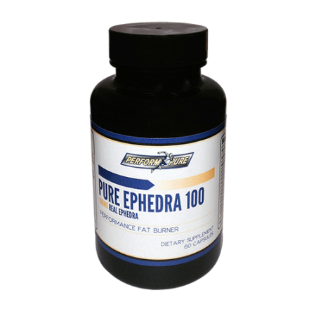 Pure Ephedra 100 Supplement with Real 100mg Ephedra 120ct