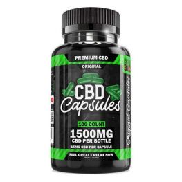 1500mg Original CBD Capsules Hemp Bombs