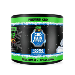 400mg CBD Pain Relief Rub Hemp Bombs