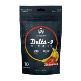 Strawnana Delta-9 Gummies Cannabis Life Buy 5mg THC