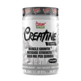 Creatine Psycho Pharma Unflavored 500g 100 Servings