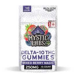Delta 10 Gummies THC Buy Mystic Labs Legal and Safe High