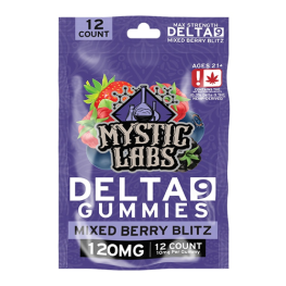 Delta 9 THC Gummies Buy Legal Safe Mystic Labs 12ct