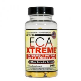 ECA Xtreme 25mg Ephedra 575mg Hi Tech Senegalia Berlandieri 90ct