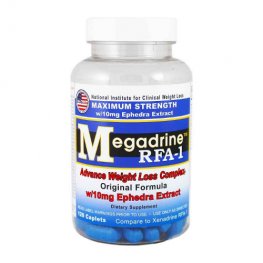 Megadrine RFA-1 10mg Ephedra Leaves Bitter Orange Weight Loss