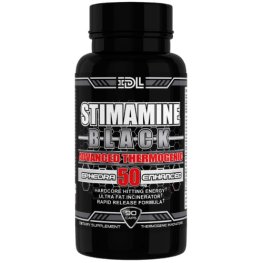 Stimamine Black IDL 50mg Ephedra Fat Burning Pills 90ct  Stimamine Black IDL 50mg Ephedra Fat Burning Pills 90ct