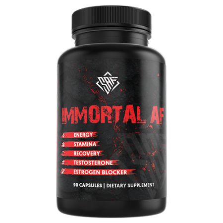 Immortal AF SWOLE Testosterone Energy Estrogen Blocker