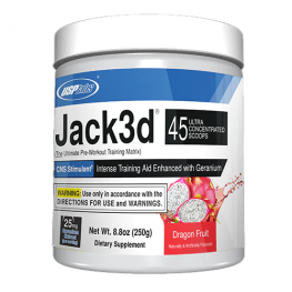 Jack3D USP Labs CNS Stimulant Pre-Workout Geranium