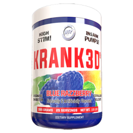Krank3D Hi Tech Best High Stim Pre Workout