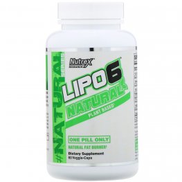 Lipo-6 Natural Nutrex Plant Based Natural Fat Burner 60 VCaps