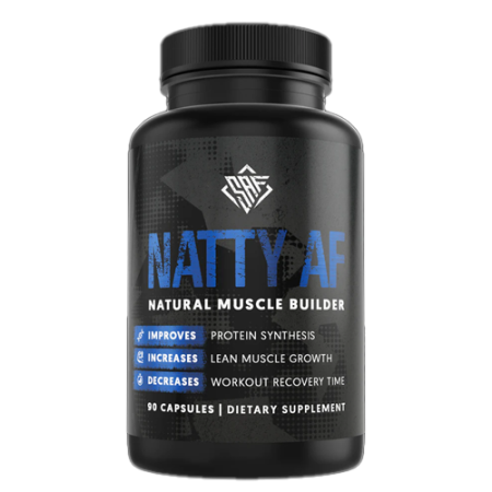 Natty AF Natural Lean Muscle Builder Recovery Swole