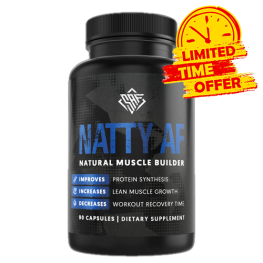 Natty AF Natural Muscle Builder Black Friday Sale