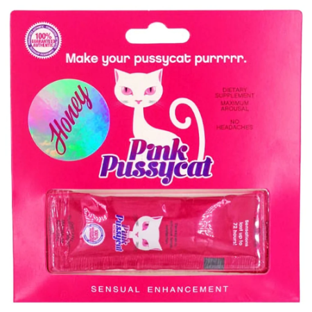 Pink Pussycat Honey 1ct Ingredients Supplement Packet