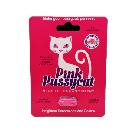 Pink Pussycat Pill Sexual Enhancement for Women Single Pack 1ct