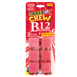 Stacker 2 Chew Best B12 Vitamin Energy Gummies