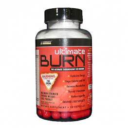 Ultimate Burn 27mg Ephedra Thermogenic Fat Burner 90ct