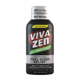 Vivazen 2X Extra Strength Kratom Shot Mitragyna Speciosa Leaf