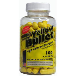 Yellow Bullet Ephedra Weight Loss and Fat Loss Pills 100ct