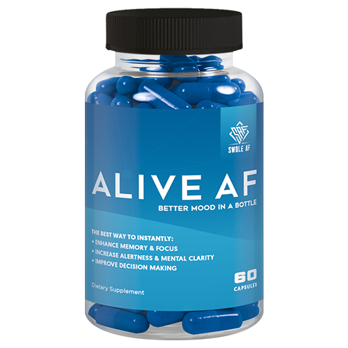 Alive AF Swole Once a Day Energy Pills that Work