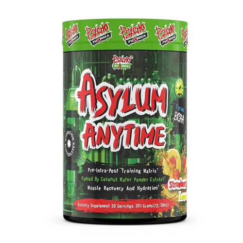Asylum Anytime Psycho Pharma BCAA Post Workout - Click Image to Close
