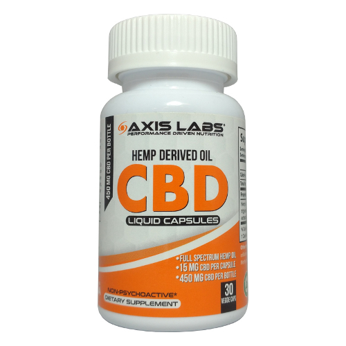 CBD Liquid Capsules 15mg Health Cannabinoids Per Dosage 30ct