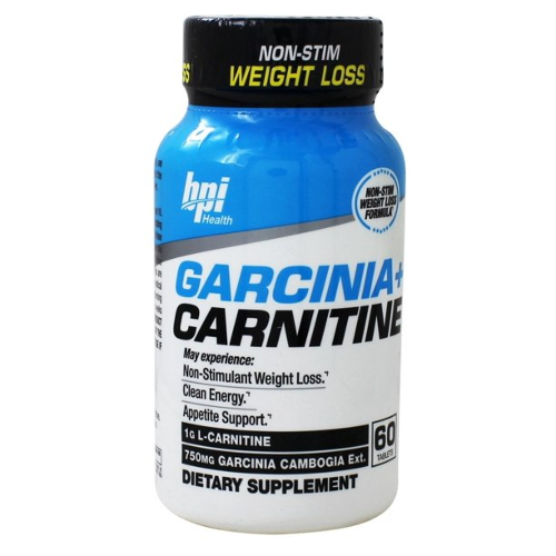 Garcinia + Carnitine BPI Sports 60Tab Non Stimulant Weight Loss