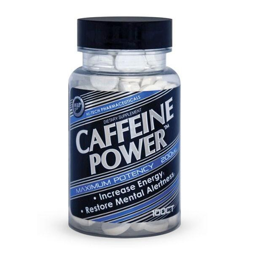 Caffeine Power 100ct Hi Tech Pharmaceuticals Energy Booster