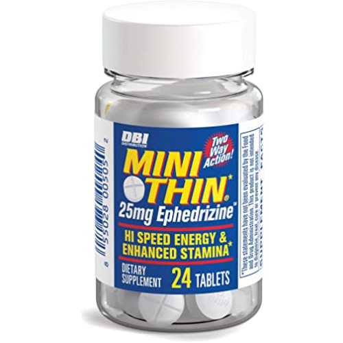Mini Thin 25mg Ephedrizine Cheap Energy Pills Caffeine Stamina