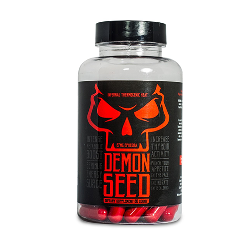 Demon Seed 27mg Ephedra Thermogenic Metabolism Booster 90ct