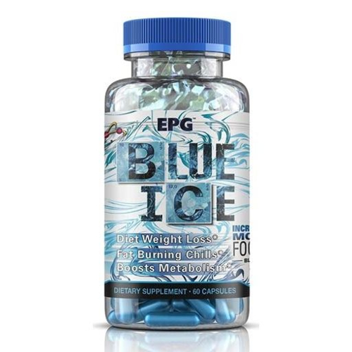 Blue Ice EPG Fat Burning Chills Diet Pills Eria Jarensis Extract