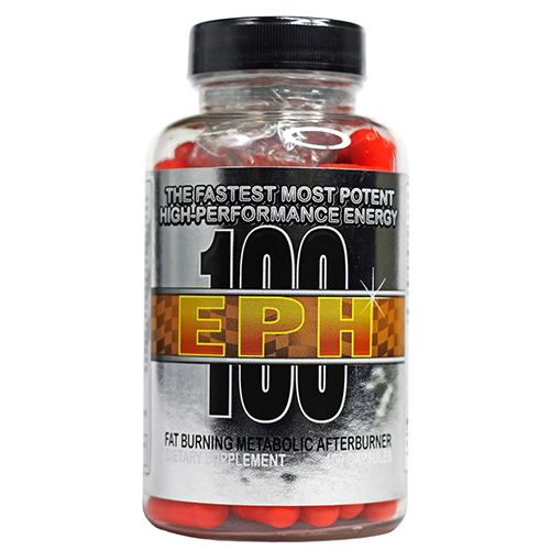 EPH 100 Ephedra and Caffeine Weight Loss Pill 100ct