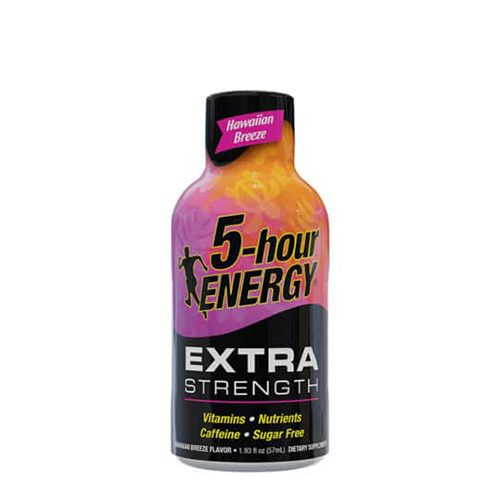 5 Hour Energy Extra Strength Shot Ingredients Hawaiian Breeze