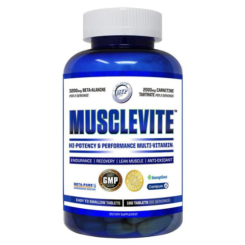 Musclevite Hi-Potency & Performance Multi-Vitamin Hi-Tech 180Tab
