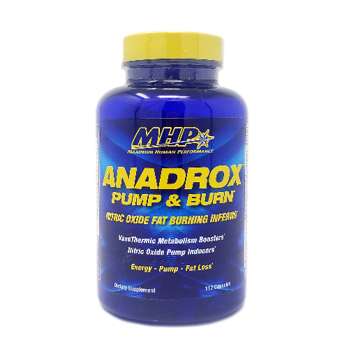Anadrox Pump & Burn MHP Nitric Oxide Fat Burning Inferno 7-Keto