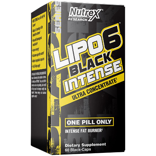 Lipo-6 Black Intense Ultra Concentrate 60c Nutrex Burning Fat