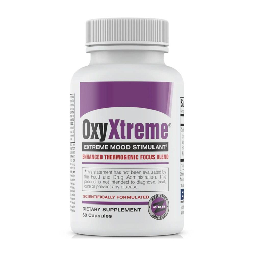 OxyXtreme Extreme Mood Stimulant Enhanced Thermogenic Blend 60ct