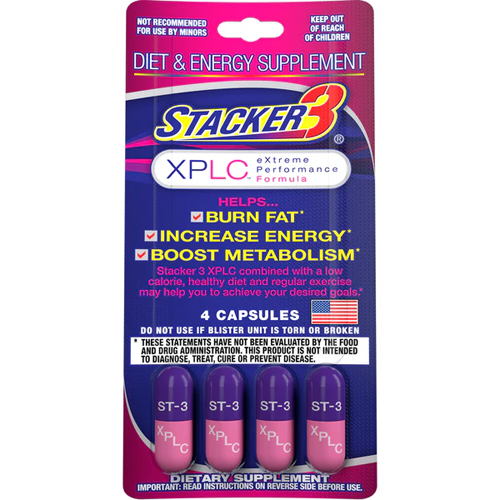 Stacker 3 XPLC Pink and Purple 4ct