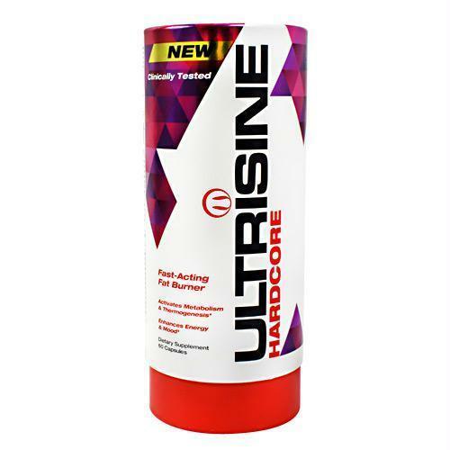 Ultrisine Hardcore MHP 60ct Fast Acting Fat Burner Boost Energy