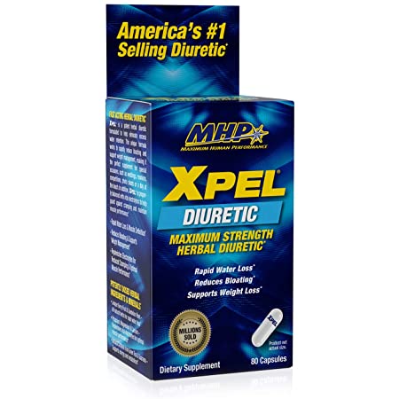 Xpel Diuretic MHP 80ct Relieve Water Retention Weight Loss Aid