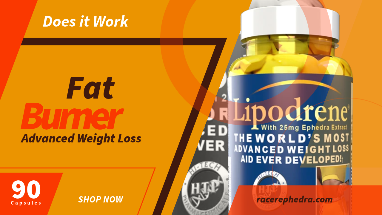 Lipodrene Fat Burner Does it Work Racer Ephedra